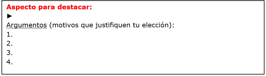 Imagen de la tabla para el debate