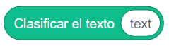 Imagen del bloque clasifica texto