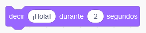 La imagen describe un bloque de apariencia