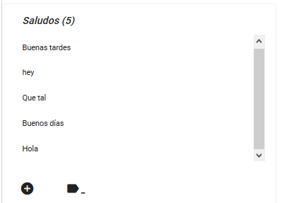 Imagen de la etiqueta Saludos