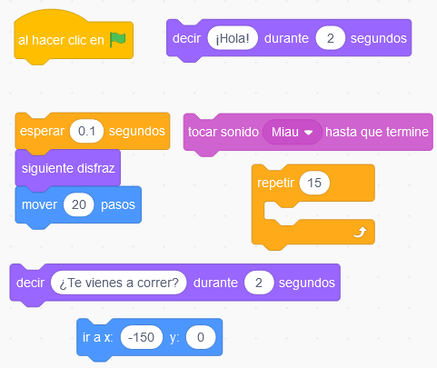 Bloques desordenados